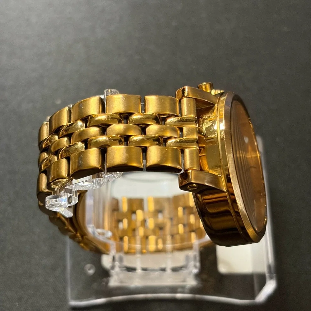 Fossil ES3380 Watch Womens Rose Gold Chronograph Stainless Steel Wristwatch